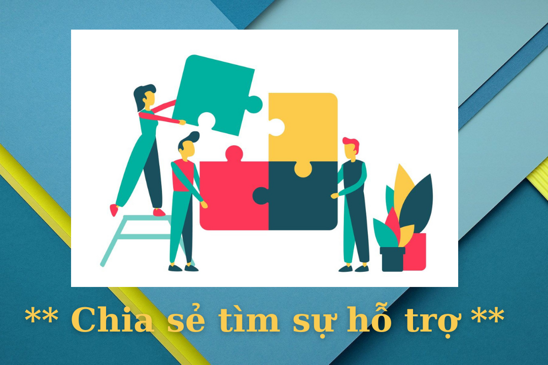 Chia sẻ tìm sự hỗ trợ